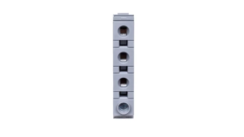 Złączka rozgałęźna 1x 35mm2 zacisk gwintowany 3x 10mm2 zacisk sprężynowy szara 284-621