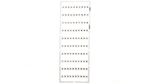 Oznaczniki Mini-WSB 2x 51-100 biały 248-507 /5szt./