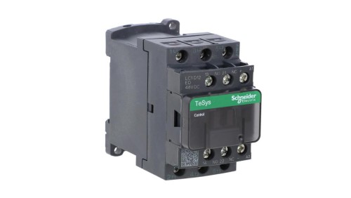 TeSys Deca Stycznik mocy 12A 3P 48V DC 1Z 1R LC1D12ED