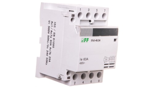 Stycznik modułowy 63A 4Z 0R 24V AC ST63-40-24V