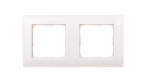 VENA Ramka podwójna biała 510482