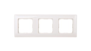 VENA Ramka potrójna biała 510483
