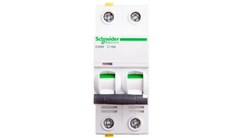 Wyłącznik nadprądowy 2P C 16A 6kA AC iC60N-C16-2 A9F04216