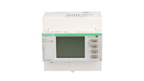 Miernik cyfrowy wielofunkcyjny (U, I, P, Q, f, PF) 5/1A przekładnik 100-480V AC Modbus RS485 modułowy PM3250 METSEPM3250