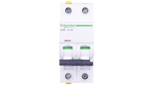Wyłącznik nadprądowy 2P B 16A 6kA AC iC60N-B16-2 A9F03216