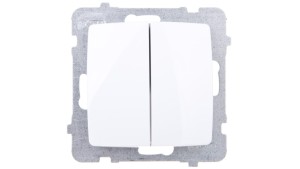 KARO Łącznik świecznikowy biały ŁP-2S/m/00