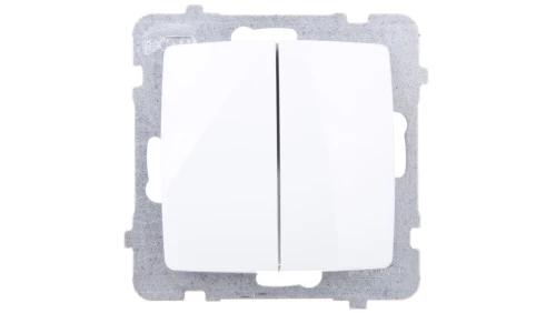 KARO Łącznik świecznikowy biały ŁP-2S/m/00