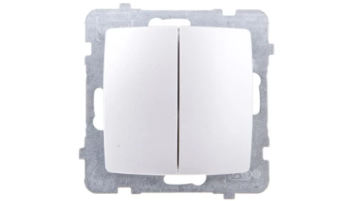 KARO Łącznik świecznikowy srebrny perłowy ŁP-2S/m/43