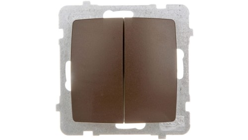 KARO Łącznik świecznikowy czekoladowy metalik ŁP-2S/m/40