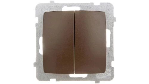 KARO Łącznik świecznikowy czekoladowy metalik ŁP-2S/m/40