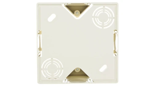 AKCENT Puszka natynkowa pojedyncza beżowa PNP-AG/01