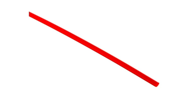 Rura termokurczliwa cienkościenna, odcinki 1m (100 szt.), CR 2,4/1,2 czerwona, 427514