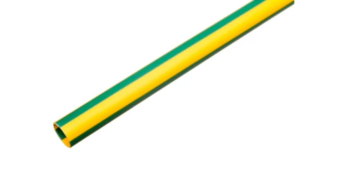 Rura termokurczliwa cienkościenna, odcinki 1m (50 szt.), CR 4,8/2,4 żółto-zielona, 427533
