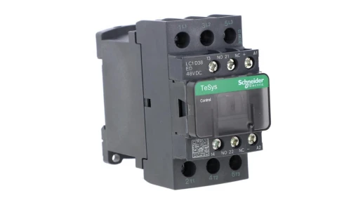 TeSys Deca Stycznik mocy 38A 3P 48V DC 1Z 1R LC1D38ED