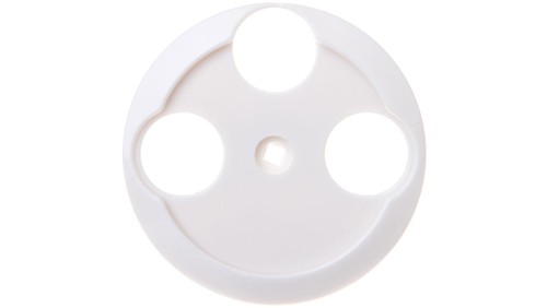 1930 Element centralny do gniazda antenowego 3-wyjściowego biały 106420