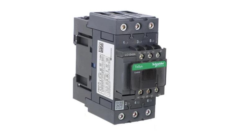 TeSys Deca Stycznik mocy 40A 3P 110V AC 1Z 1R (EVK) LC1D40AF7