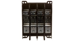 Blok rozdzielczy 4-biegunowy 250A 150mm2 / 1x70mm2 lub 1x50mm2, lub 1x35mm2, lub 2x35mm2 037400