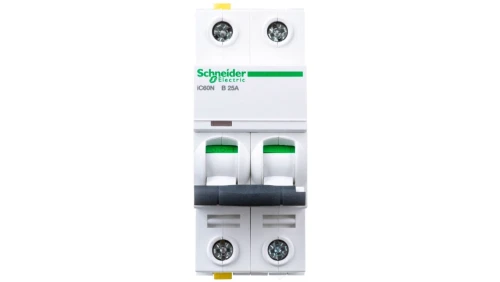 Wyłącznik nadprądowy 2P B 25A 6kA AC iC60N-B25-2 A9F03225