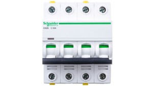 Wyłącznik nadprądowy 4P C 32A 6kA AC iC60N-C32-4 A9F04432