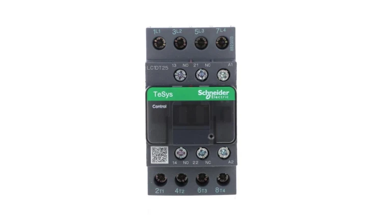TeSys Deca Stycznik mocy 25A AC-1 4P 110V AC 1Z 1R LC1DT25F7
