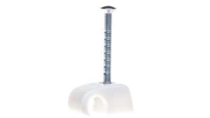 Uchwyt do kabli /4-7mm/ z gwoździem 2x25mm 2025 25 LGR 2228629 /100szt./