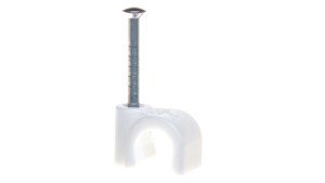 Uchwyt do kabli ISO 7mm z gwoździem 2x25mm 2007 25 RW 2225514 /100szt./