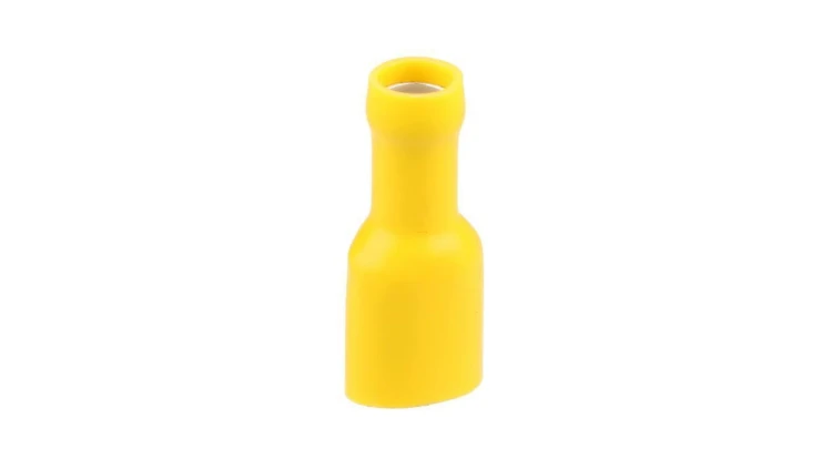 Nasuwka całkowicie izolowana NCI 9,5-6/1,2 PCV żółta E10KN-03010303101 /100szt./