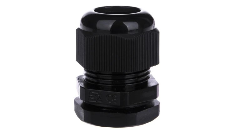 Dławnica kablowa poliamidowa M25 IP68 DP-EN 25 HM BK czarna E03DK-01040123001 /50szt./