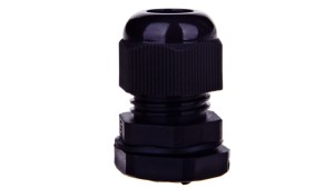 Dławnica kablowa poliamidowa PG11 IP68 DP 11/H BK czarna E03DK-01030300201 /100szt./