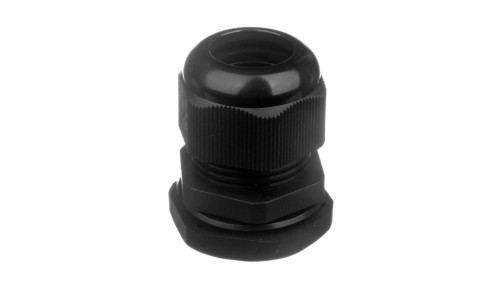 Dławnica kablowa poliamidowa PG21 IP68 DP 21/H BK czarna E03DK-01030300501 /50szt./