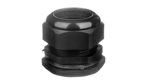 Dławnica kablowa poliamidowa PG48 IP68 DP 48/H BK czarna E03DK-01030300901