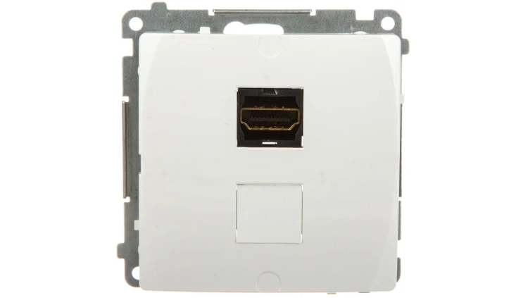 Simon Basic Gniazdo HDMI białe BMGHDMI.01/11