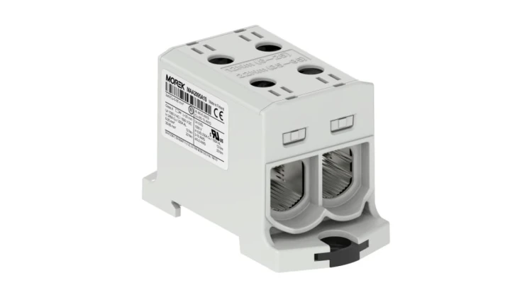 Złączka OTL95-2 kolor szary 2xAl/Cu 6-95mm² 1000V AC / 1500V DC Zacisk uniwersalny MAA2095A10