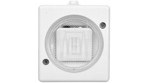 TROL Łącznik hermetyczny natynkowy pojedynczy IP44 biały 100401