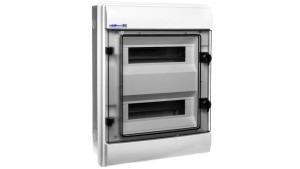 Rozdzielnica hermetyczna modułowa 2x12 podtynkowa IP65 RHp-24 36.240
