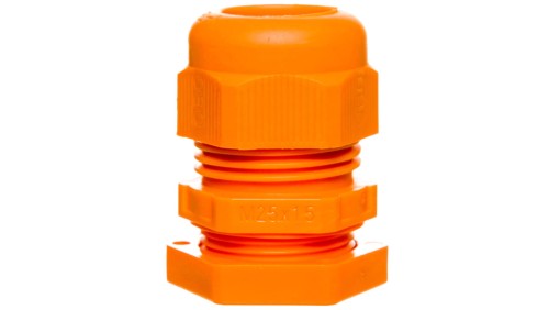 Dławnica kablowa poliamidowa M25 IP68 V-TEC VM25+ OR pomarańczowa 7205663 /10 szt./