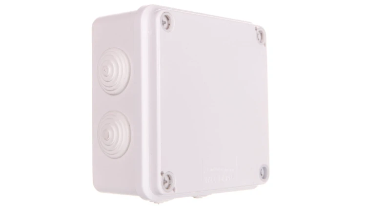 Puszka hermetyczna natynkowa 108x108x56mm IP44 biała PH-1A.3B 28.131