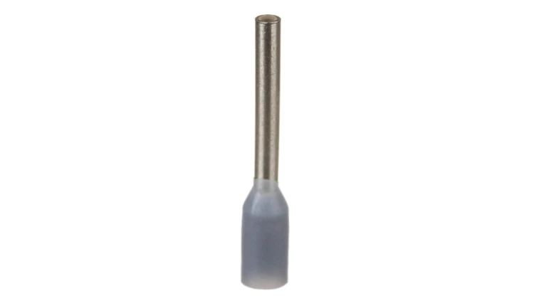 Końcówka tulejkowa izolowana TI 0,14mm2/8mm biała cynowana TI0,14L8 /100szt./