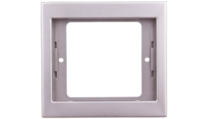 Berker Modul Star Ramka pojedyncza pozioma stal szlachetna 13137004