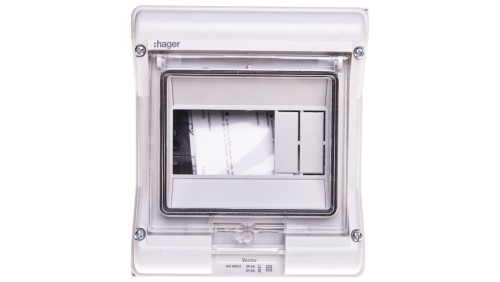 Rozdzielnica modułowa 1x6 natynkowa IP65 Vector II VE106L