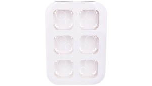 FORIX Stacja robocza sześciokrotna biała 782496