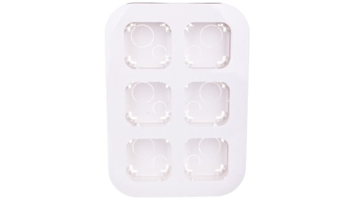 FORIX Stacja robocza sześciokrotna biała 782496