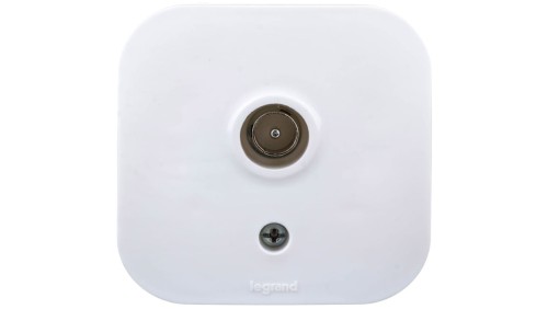 FORIX Gniazdo antenowe TV końcowe białe 782415