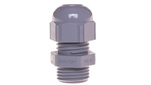 Dławnica kablowa poliamidowa PG9 IP68 SKINTOP STR 9 ciemnoszara 53015110