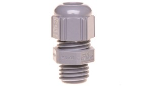 Dławnica kablowa poliamidowa M12 IP68 SKINTOP STR-M 12x1,5 ciemnoszara 53111100