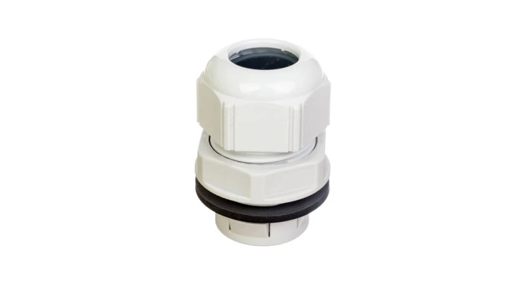 Dławnica kablowa poliamidowa M25 IP68 SKINTOP CLICK 25 jasnoszara 53112688