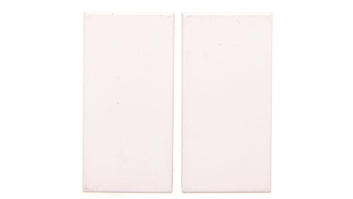 VENA Klawisz podwójny 2szt. 22,5x45 białe 510480