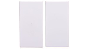 KOS66 Klawisz podwójny 2szt. 22,5x45 biały 660480