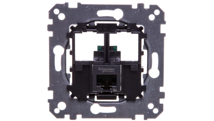 Merten Gniazdo komputerowe pojedyncze RJ45 kat.5e UTP MTN4575-0001