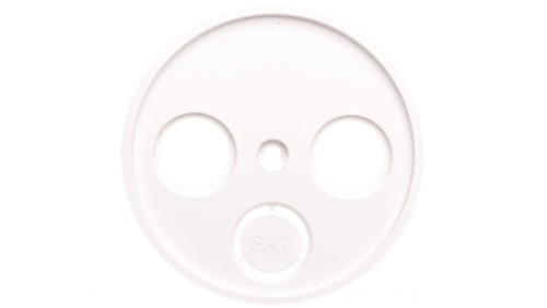 Berker R.1/R.3 Element centralny do gniazda antenowego 2- 3-wyjściowego biała 12032089